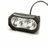 Racesport Lt LED LIGHTS 10 Watt LED; Black Housing; White Light; CREE LED; Spot Beam Pattern; Permanent Mount RS10WMP-S